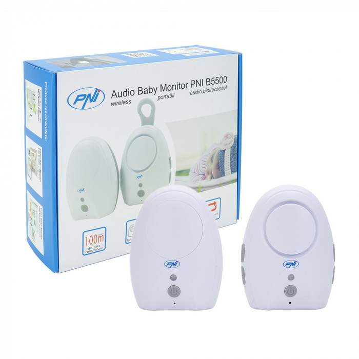 Audio Baby Monitor Pni B Wireless Intercom Functie Vox Si Pager