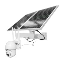 Camera supraveghere complet independenta PNI IP65 live PTZ cu panou solar 60W, rezolutie 5MP, GSM 4G, IR 30M