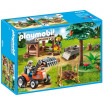 Depozit cherestea cu tractor Playmobil Country