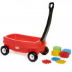 Blocuri de constructie remorca rosie Little Tikes