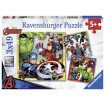 Puzzle Marvel Avengers 3X49 piese Ravensburger