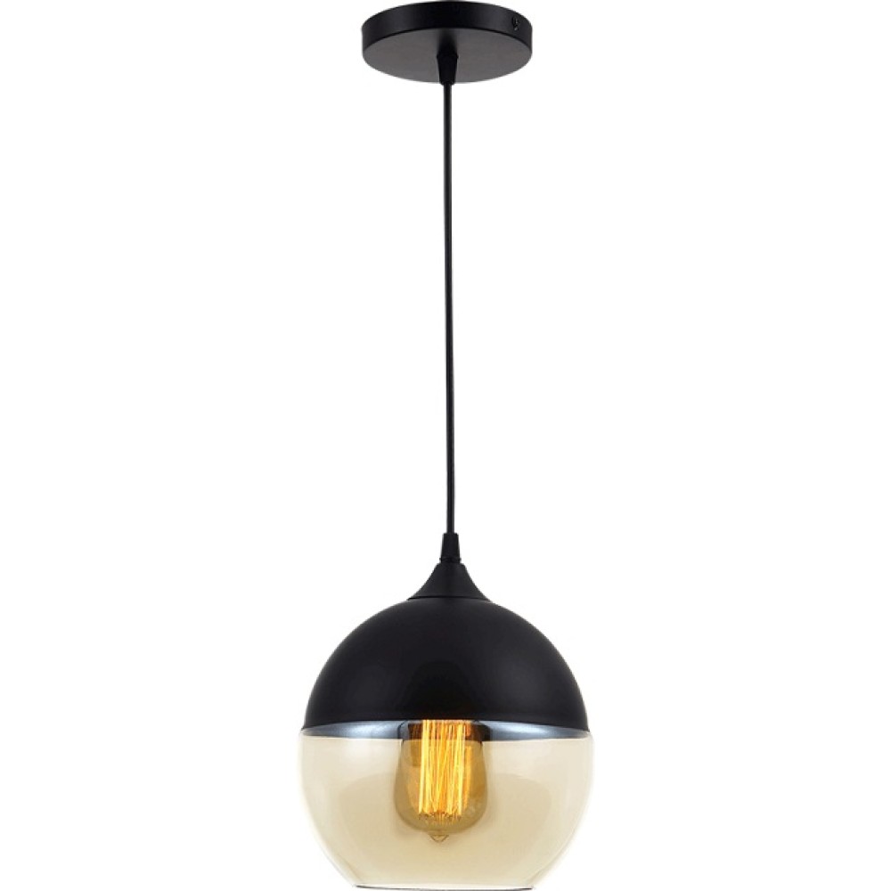 Pendul Edison Negru 1xE14 60W