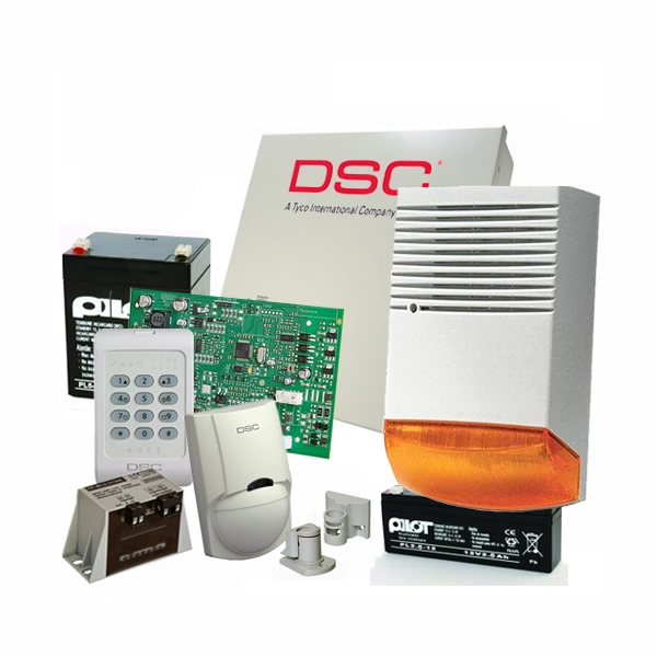 SISTEM DE ALARMA ANTIEFRACTIE DSC KIT 1404-EXT