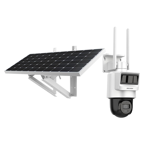 Camera IP HIKVISION 4G, rezolutie 4MP, IR 30m, Audio, PIR+Radar, Panou solar, Acumulator - DS-2DE2C400IWG-K-4G-C09S20-2.8mm