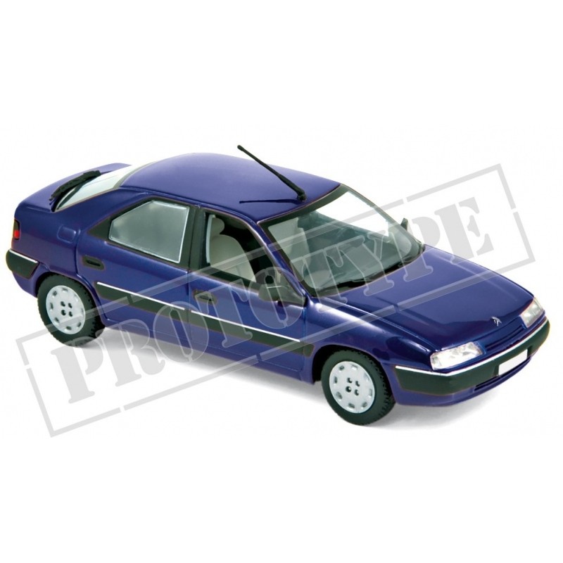 Macheta Auto Norev, Citroen Xantia 1993 - Mauritius Blue 1:43