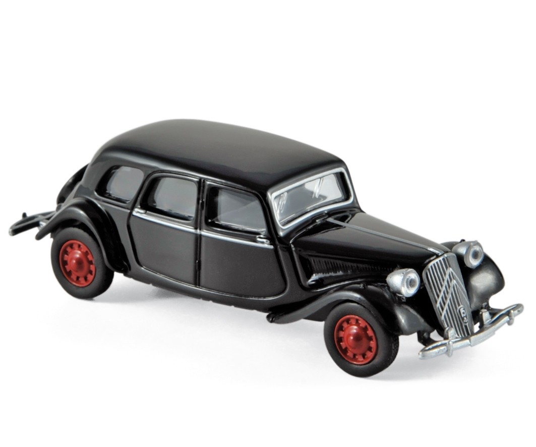 Macheta Auto Norev, Citroen 15-SIX 1939 - Negru 1:64