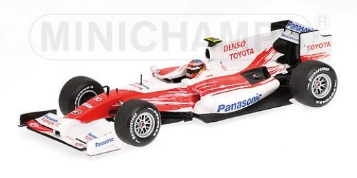 PANASONIC TOYOTA RACING - TIMO GLOCK - SHOWCAR - 2009 L.E. 1008 pcs. 1:43