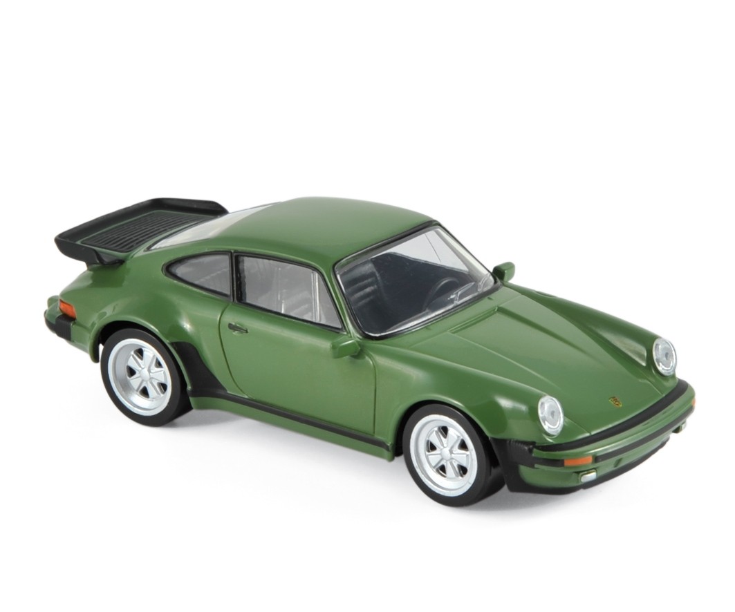 Macheta Auto Norev, Porsche 911 Turbo 1978 - Green - JET CAR YOUNGTIMERS 1:43