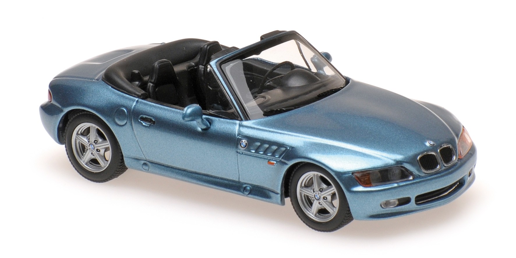 BMW Z3 - 1997 - BLUE - MAXICHAMPS 1:43