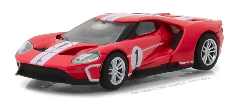 Ford GT 1967 #1 Ford GT40 Mk.IV Tribute Solid Pack - Ford GT Racing Heritage Series 1 1:64