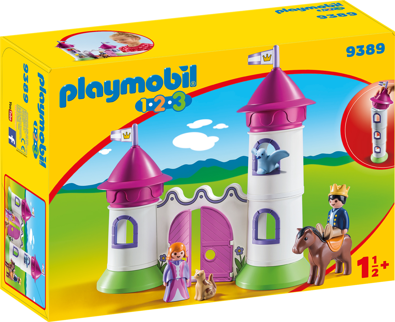 Castel cu tunuri Playmobil 1.2.3