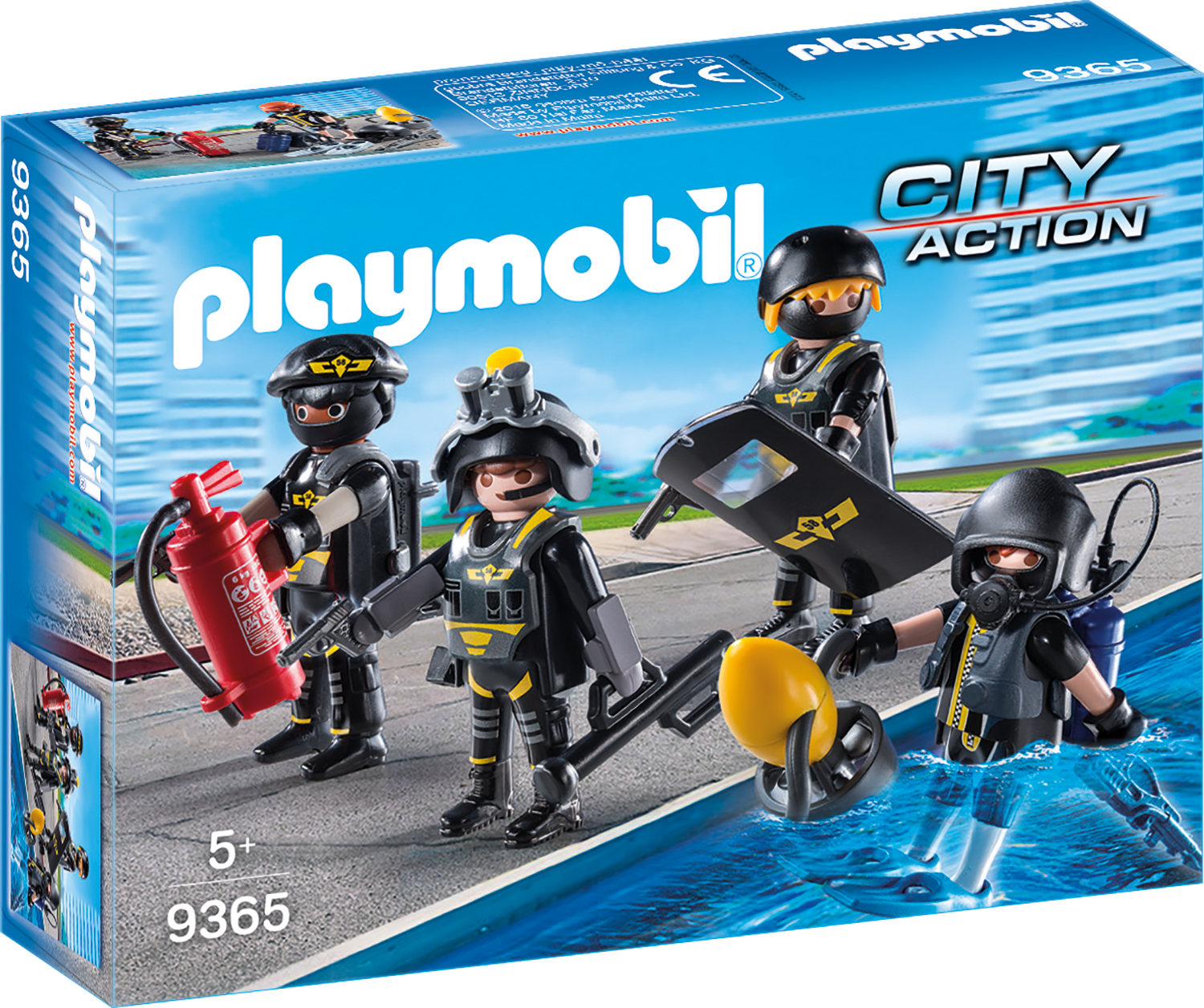 Echipa Swat Playmobil City Action