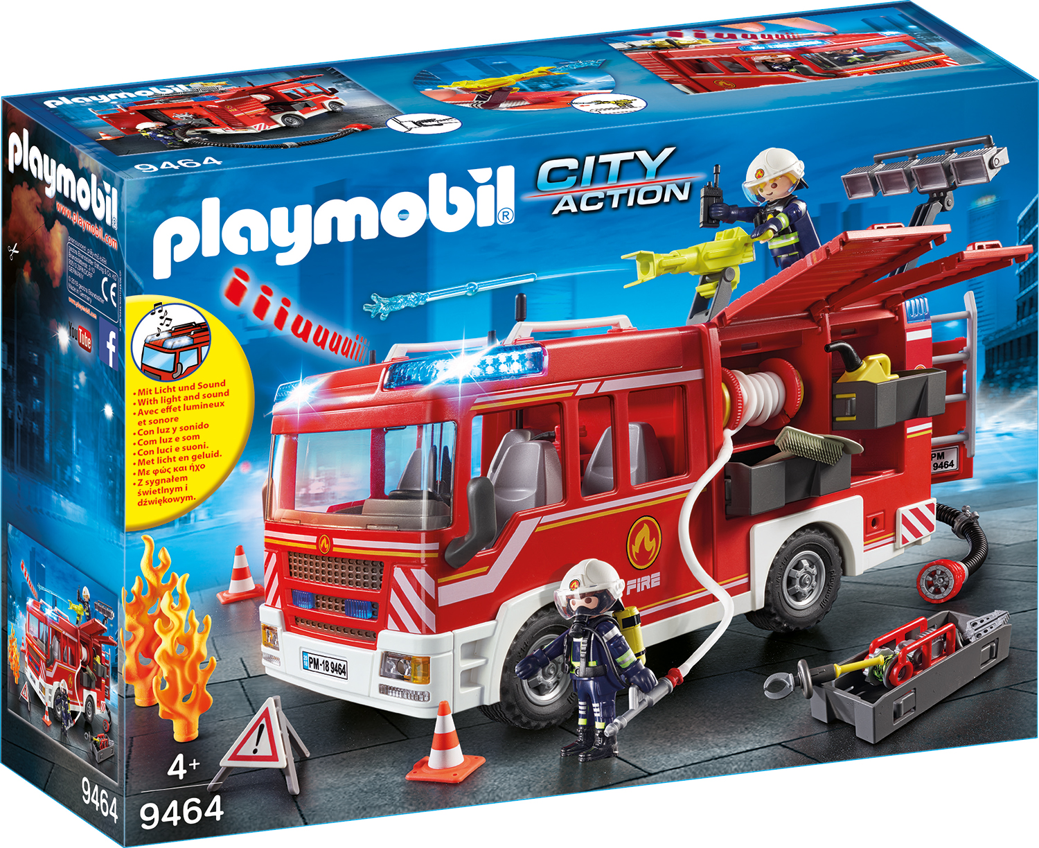 Masina de Pompieri Playmobil City Action