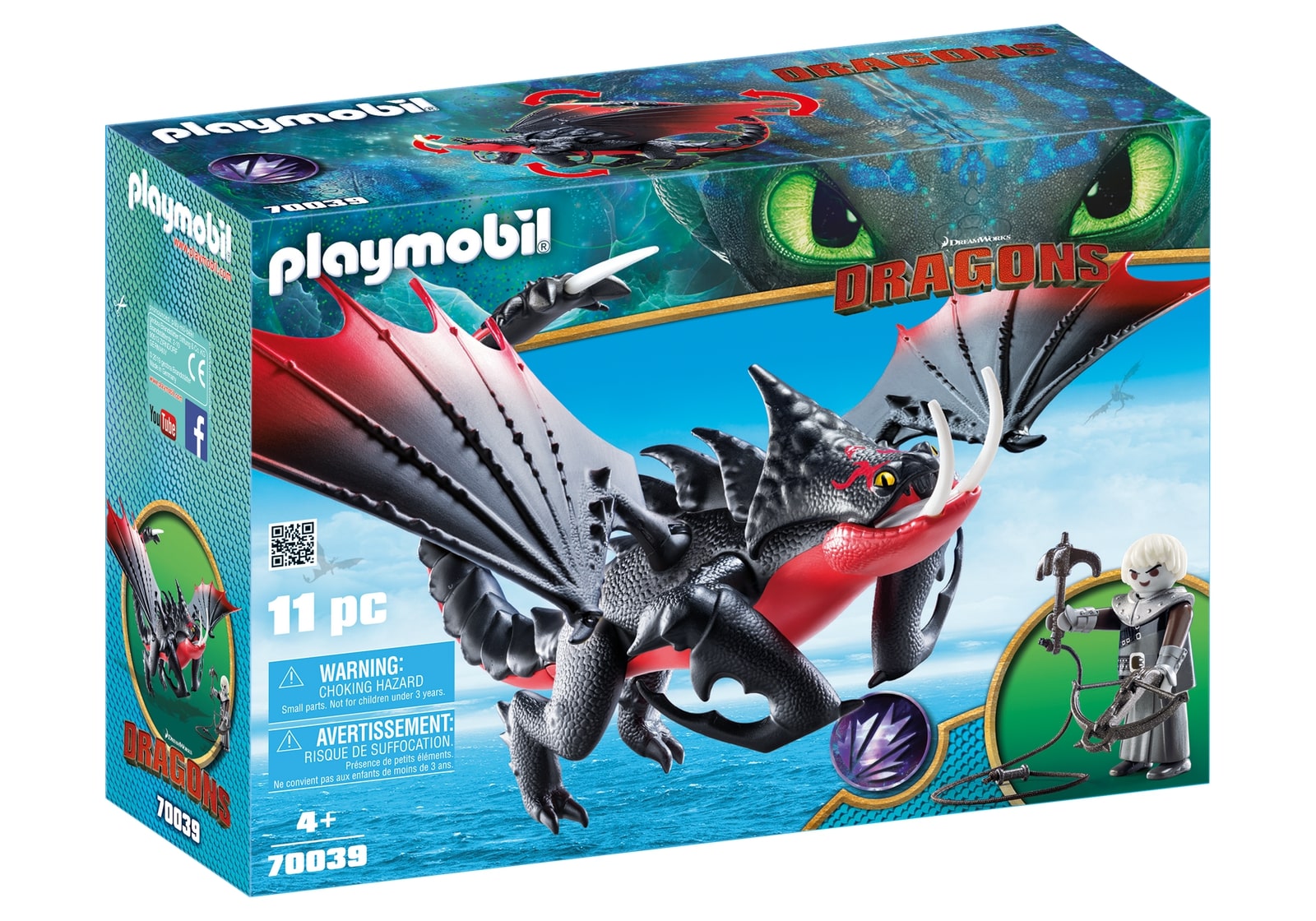 Deathgripper si Grimmel Playmobil Dragons