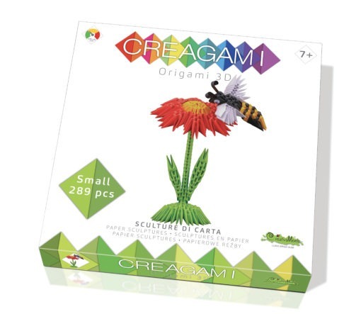 Creagami albina Origami 3D CreativaMente