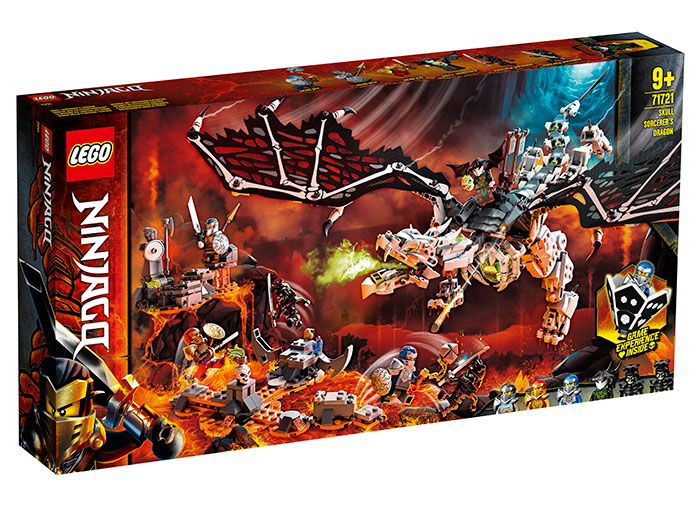 Dragonul Vrajitorului Craniu Lego Ninjago