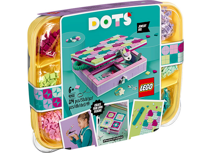 Cutie de bijuterii Lego Dots