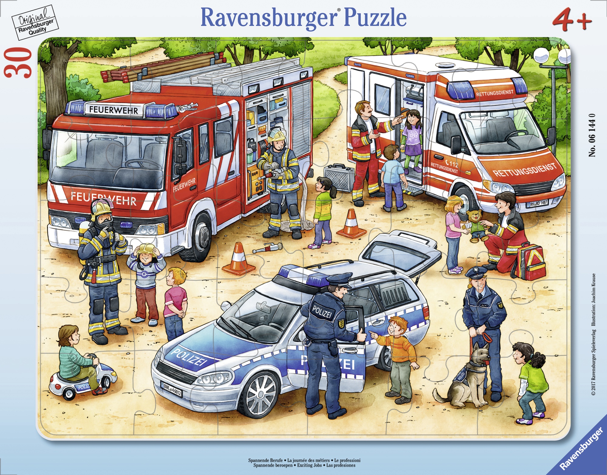 Puzzle tip rama meserii 30 piese Ravensburger