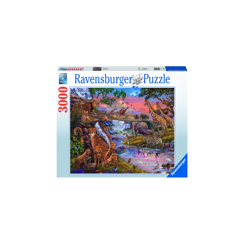 Puzzle adulti animale salbatice 3000 piese Ravensburger