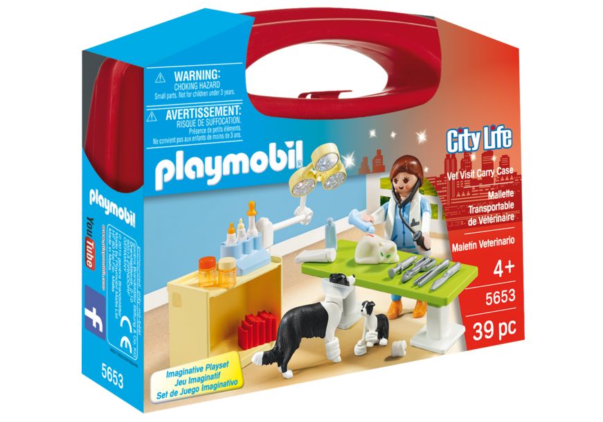 In vizita la Veterinar Playmobil City Life