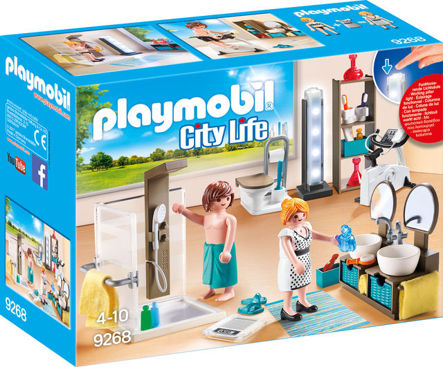 Baie din casa moderna Playmobil City Life