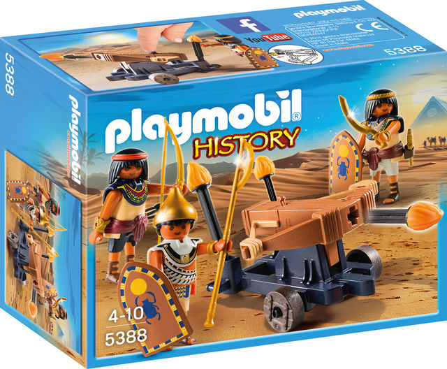 Soldati Egipteni cu balista Playmobil History