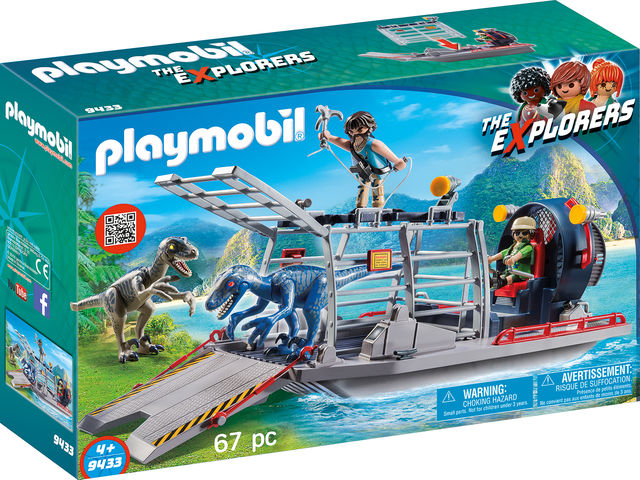 Feribot si Raptor Playmobil The Explorers