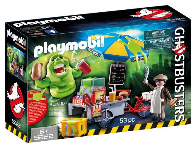 Slimmer si stand de Hot Dog Playmobil Ghostbusters