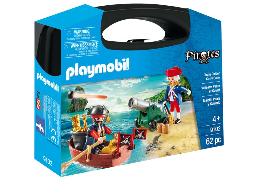 Prinderea Piratului set portabil Playmobil Pirates