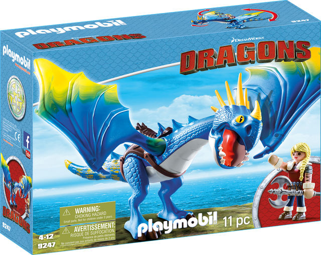 Astrid si Stormfly Playmobil Dragons