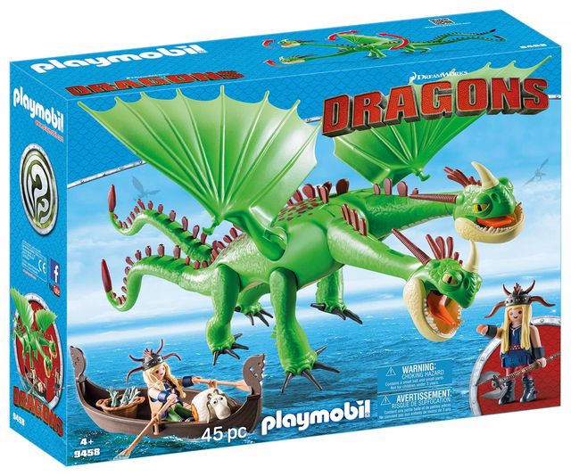 Gemeni cu Barf si Belch Playmobil Dragons