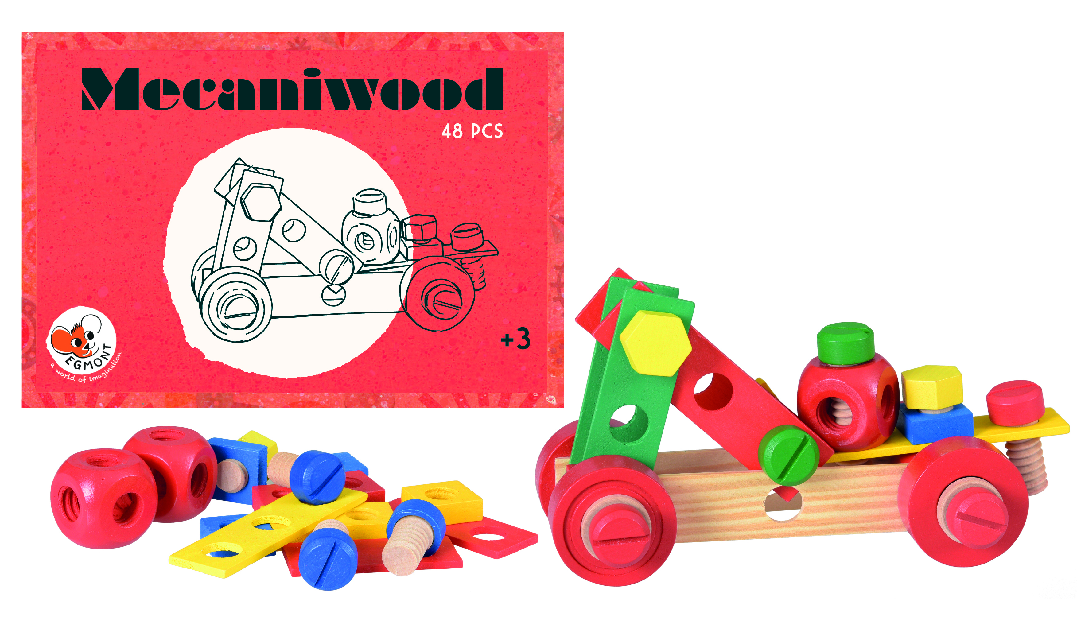 Jucarie indemanare Mecaniwood Egmont