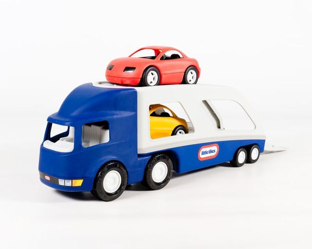 Transportor masini albastru Little Tikes