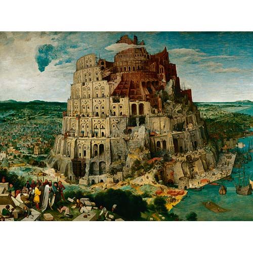 Puzzle adulti si copii Turnul Babel 5000 piese Ravensburger