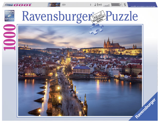 Puzzle copii si adulti Praga 1000 piese Ravensburger