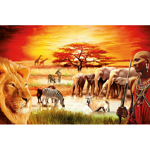 Puzzle adulti si copii Savana 3000 piese Ravensburger