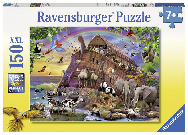 Puzzle arca cu animalute 150 piese Ravensburger