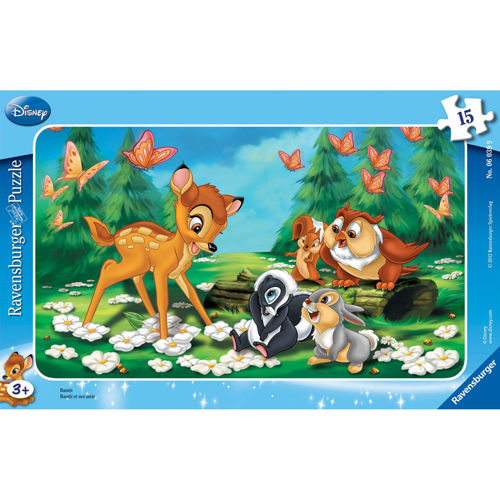 Puzzle Bambi 15 piese Ravensburger