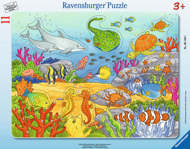 Puzzle creaturi ale Marii 11 piese Ravensburger