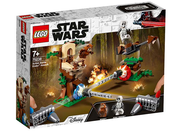 Atacul Action Battle Endor Lego Star Wars