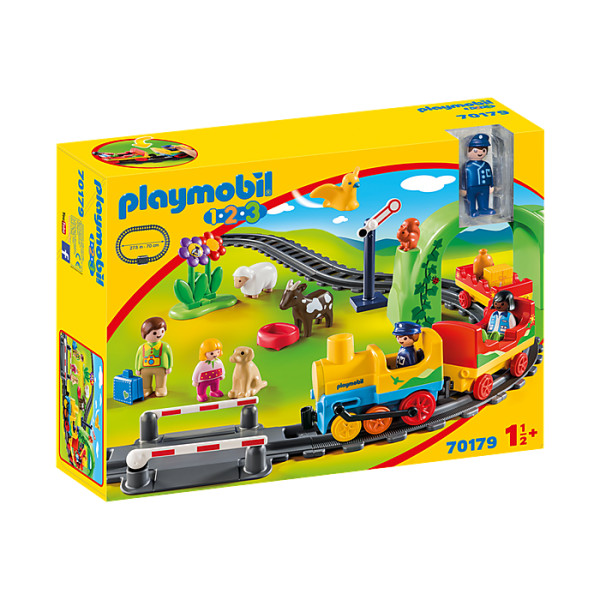 Statie de tren Playmobil 1.2.3