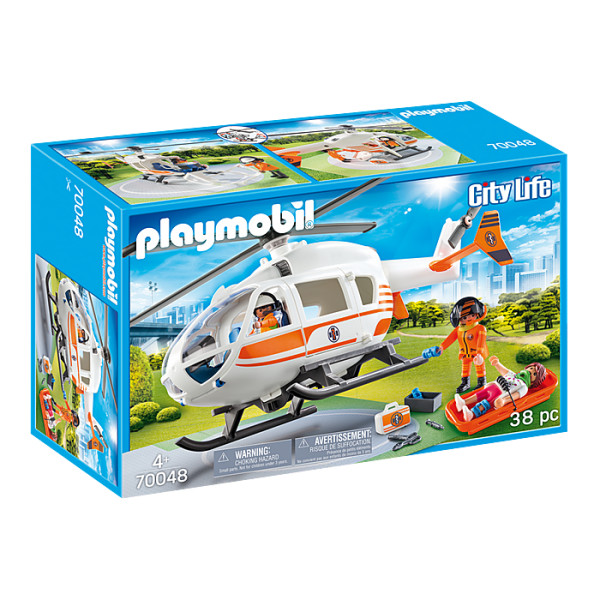 Elicopter de salvare Playmobil City Life