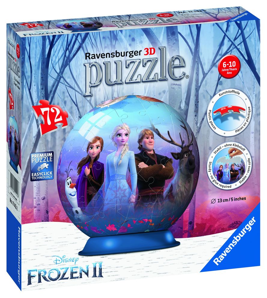 Puzzle 3D Frozen 72 piese Ravensburger