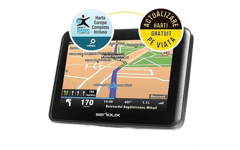 Sistem de navigatie GPS Serioux Urban Pilot UPQ430